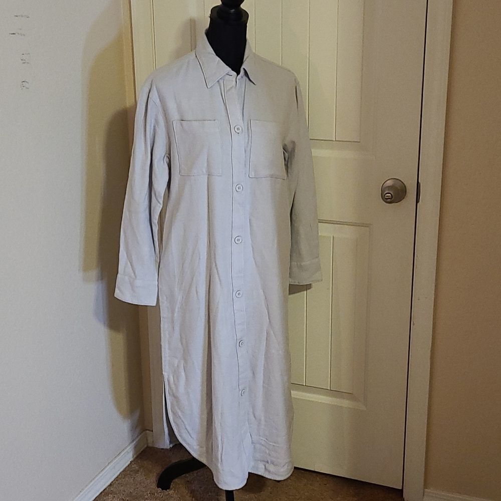 BP Gray Shacket   - Picture 3 of 7